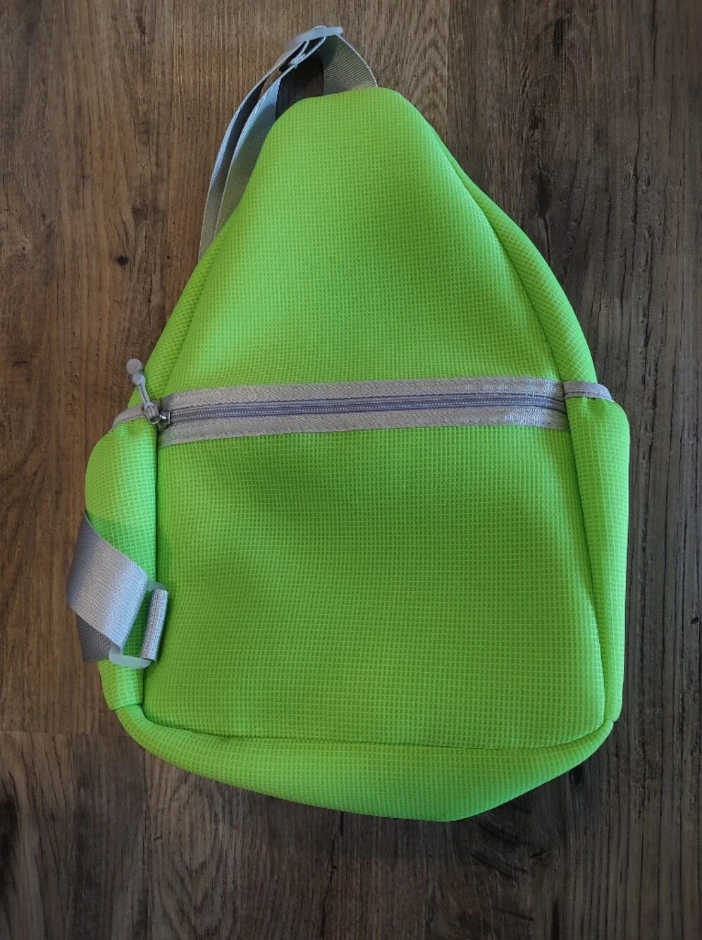 Hap Tim Neon Green Sling Crossbody Bag